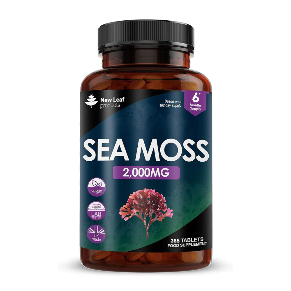 New Leaf  Sea Moss Tablets 365 (Larger Fill) – Zayaan Wellness