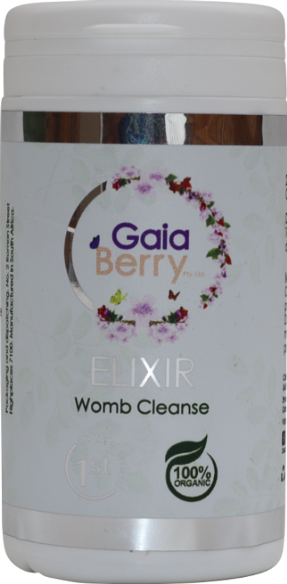 Gaia Berry | Elixir-Womb Cleanse capsules - 90 Capsules