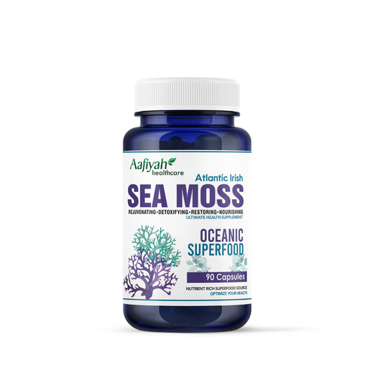 Aafiyah Healthcare | Atlantic Irish Sea Moss 90 Capsules