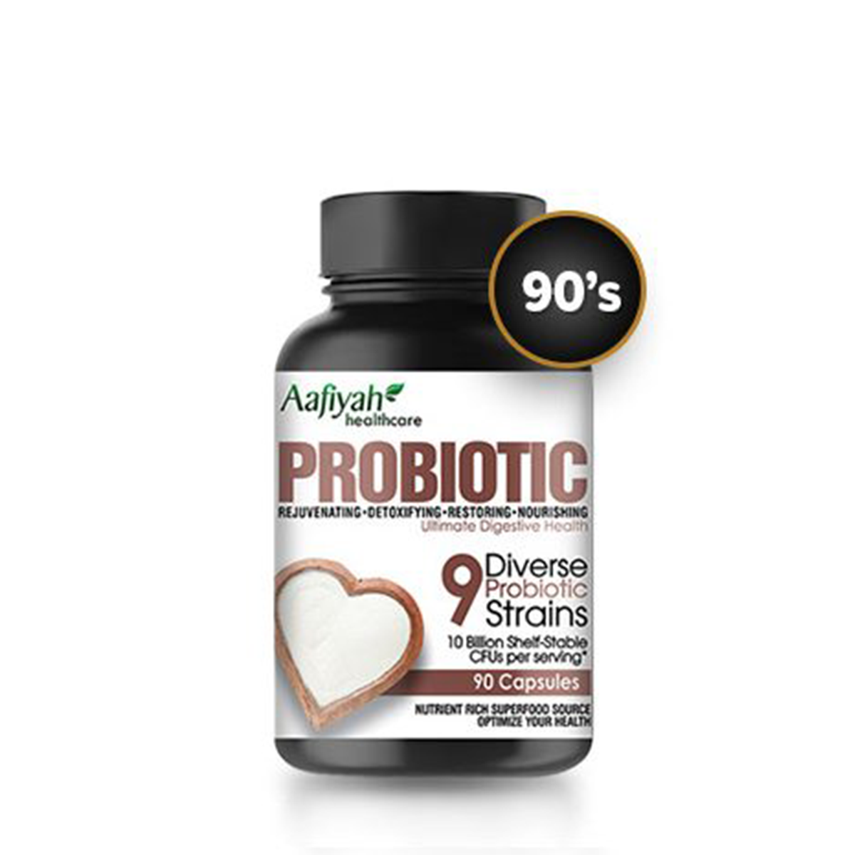 Aafiyah Healthcare | Probiotic 90 Capsules