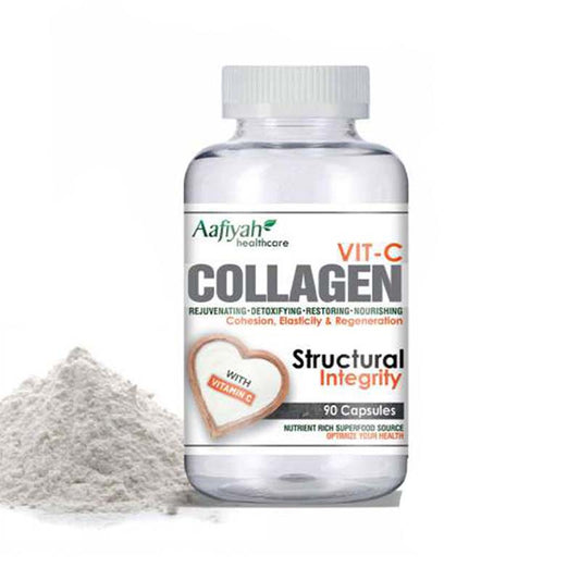 Aafiyah Healthcare Collagen Vit-C 90 Capsules