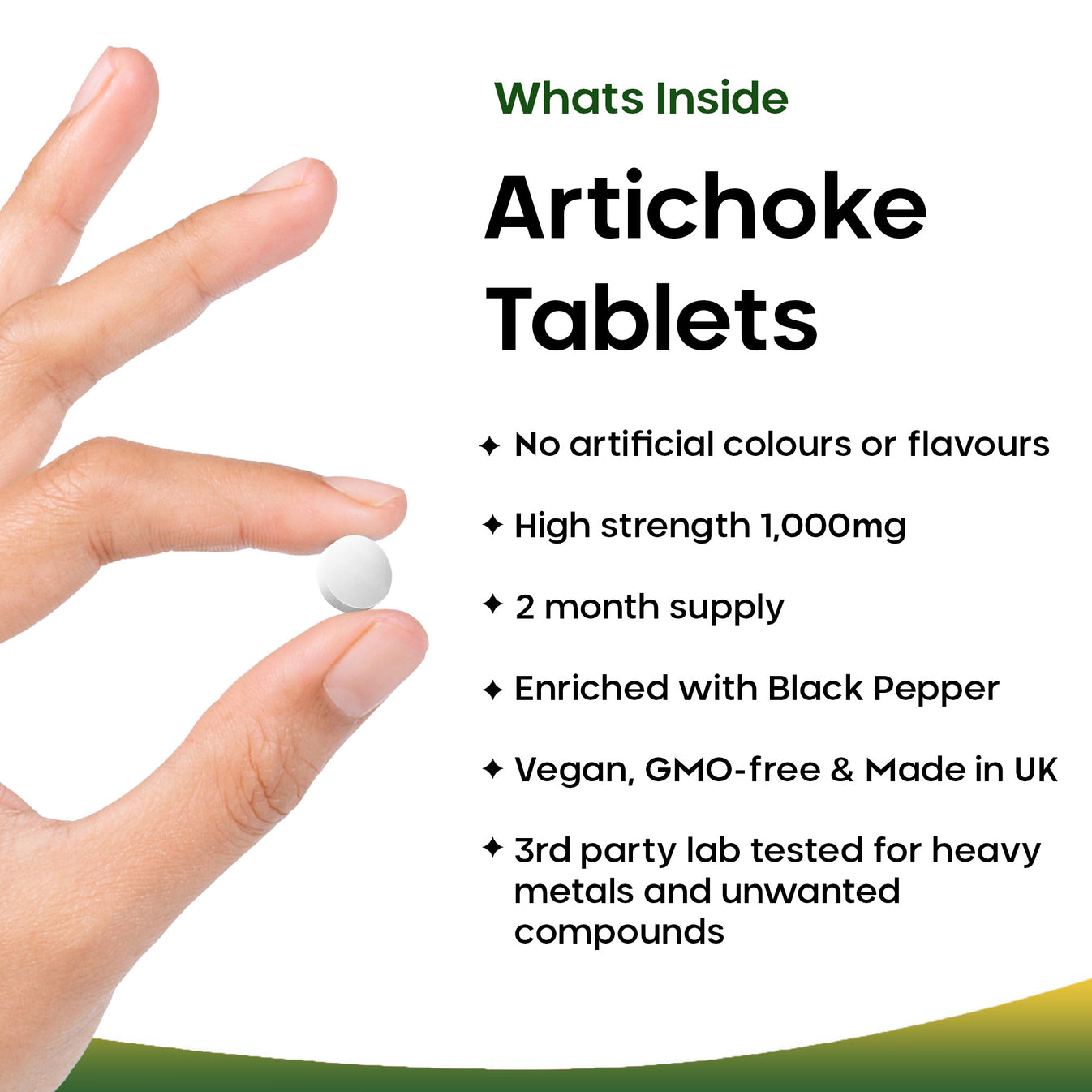 New Leaf | Artichoke 1000Mg 120 Tablets