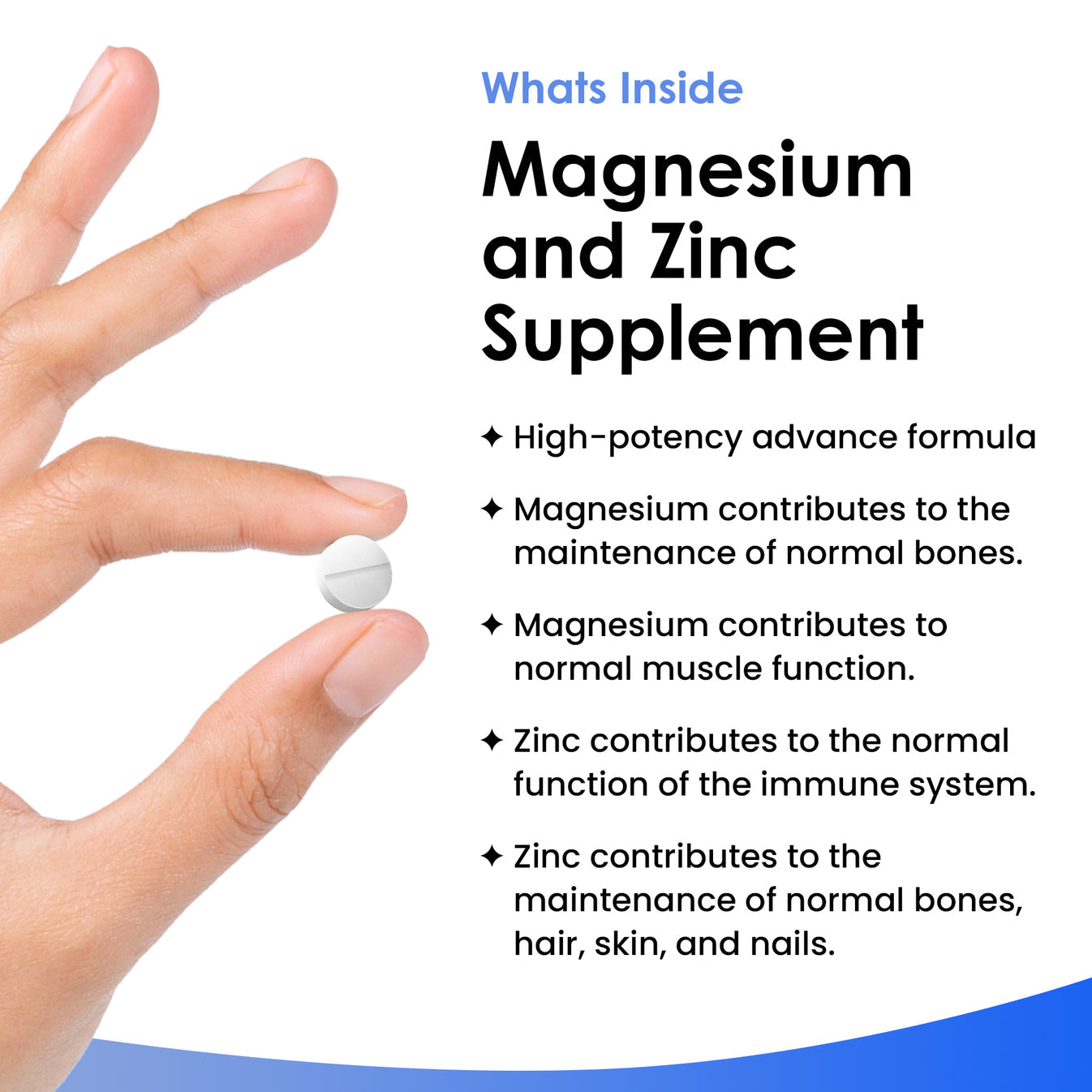 New Leaf | Magnesium with Zinc 120 Tablets