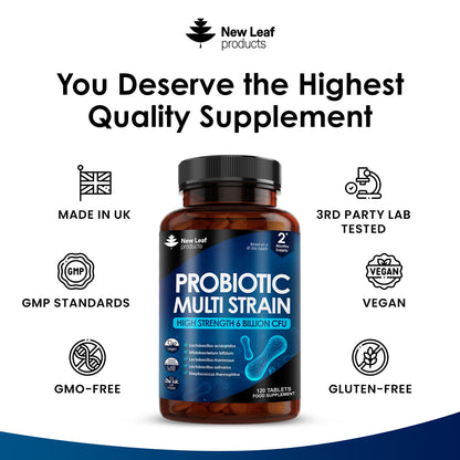 New Leaf | Probiotic Multi Strain 120