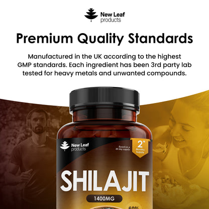 New Leaf | Shilajit Capsules 120