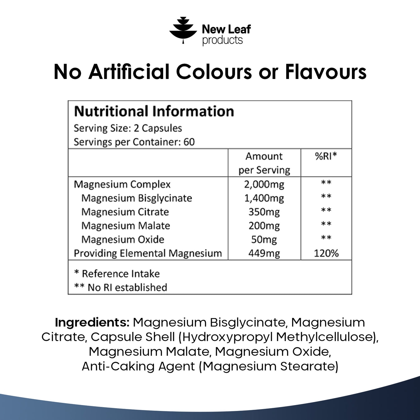 New Leaf | Magnesium Complex 120