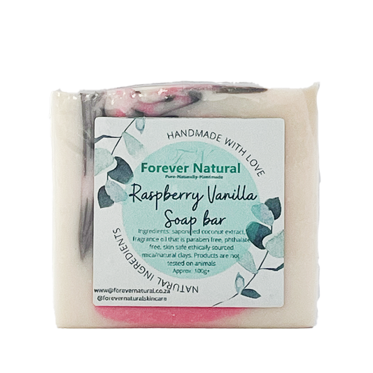 Forever Natural | Raspberry Vanilla Soap Bar 100g