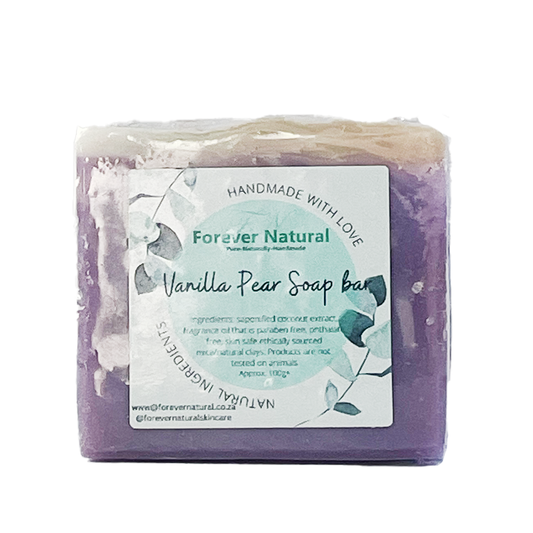 Forever Natural | Vanilla Pear Soap Bar 100g