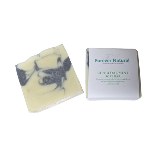 Forever Natural Charcoal Mint Body Soap 100g