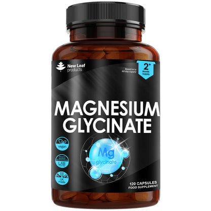 New Leaf | Magnesium Glycinate 120