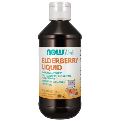 NOW Foods | Elderberry Liquid for Kids - 237ml