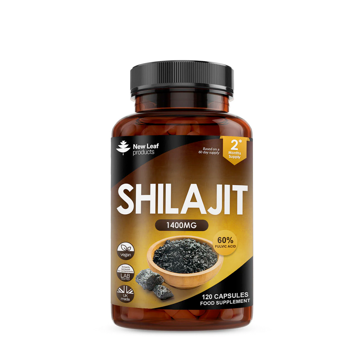 New Leaf | Shilajit Capsules 120