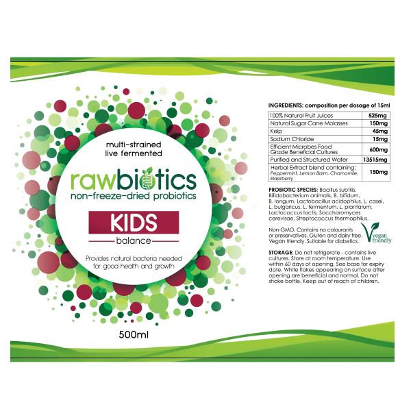 Rawbiotics | Kids Balance - 500ml