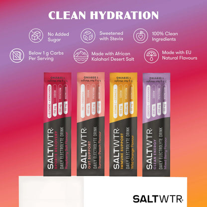 SaltWTR Daily Electrolytes Salt Variety 20 Pack