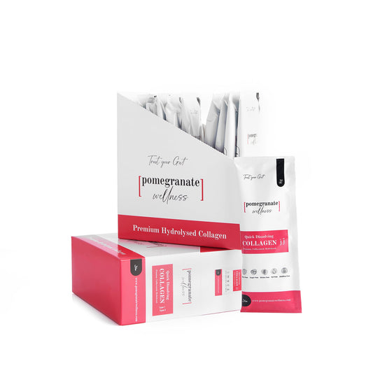 Pomegranate Wellness | Quick Dissolving Collagen Sachets 10 x 8g