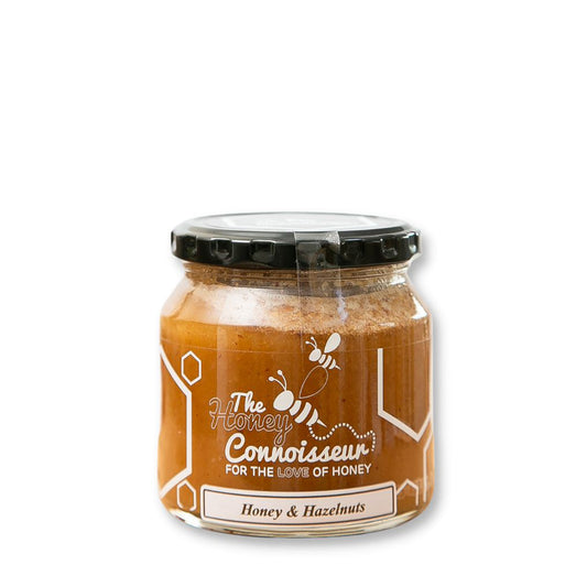 The Honey Connoisseur | Honey & Hazelnuts 330g