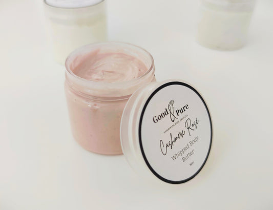 Good and Pure | Whipped Body Butter - Cashmere Rose 50ml we
