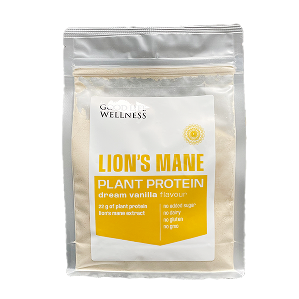 Good Life Wellness | Lions Mane Plant Protein Dream Vanilla 440g
