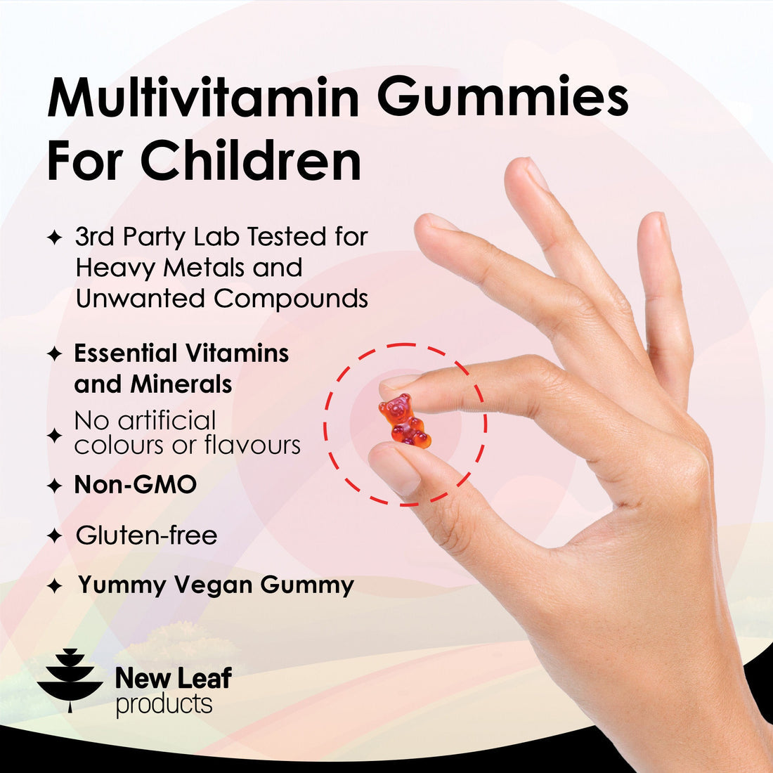 New Leaf | Multi Vitamin Gummies for Kids 60 Tablets