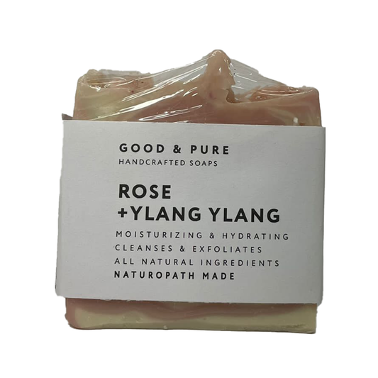 Good and Pure | Rose +Ylang Ylang Soap 100g